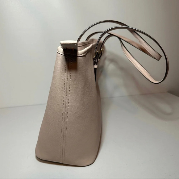 Michael Kors Jet set Travel Large Carryall Tote Double Strap Light Pink - Picture 4 of 12